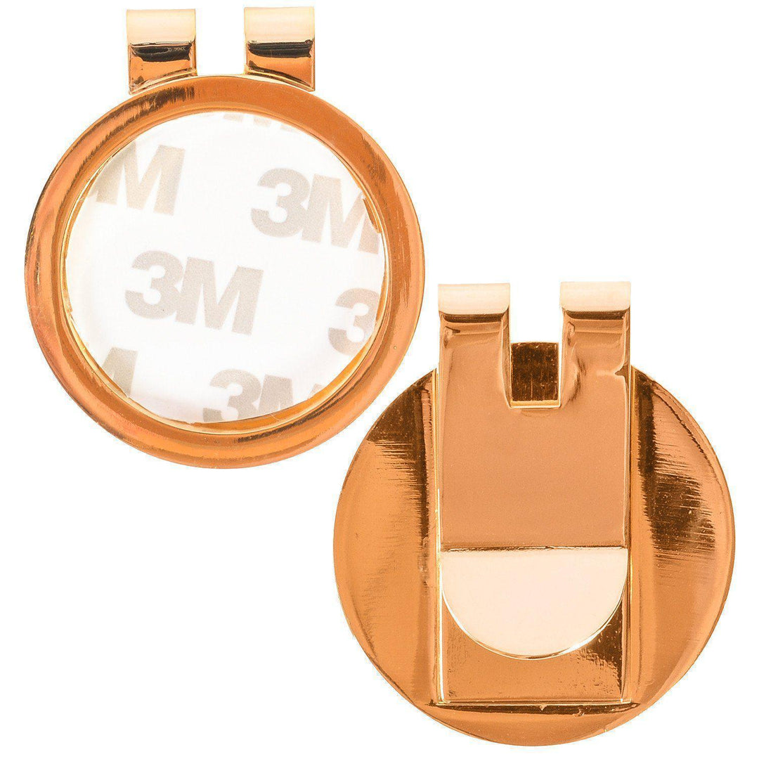 G073. Money Clip Medallion Holder Matte Gold Finish. - Premium Gifts from Choices - Just $8.95! Shop now at Choices Books & Gifts