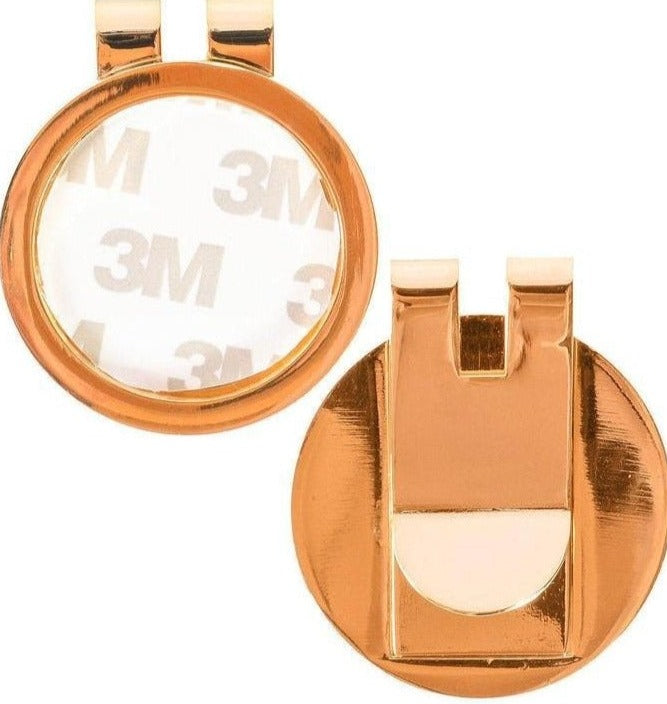 G074. Money Clip Medallion Holder Matte Gold Finish. - Premium Gifts from Choices - Just $8.95! Shop now at Choices Books & Gifts