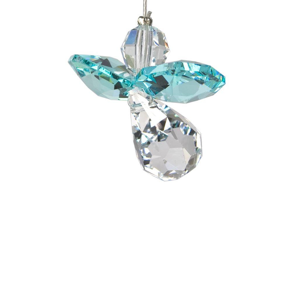 G190. Crystal Guardian Angel - 12 Colors - Premium Gifts from Woodstock Percussions - Just $14.95! Shop now at Choices Books & Gifts