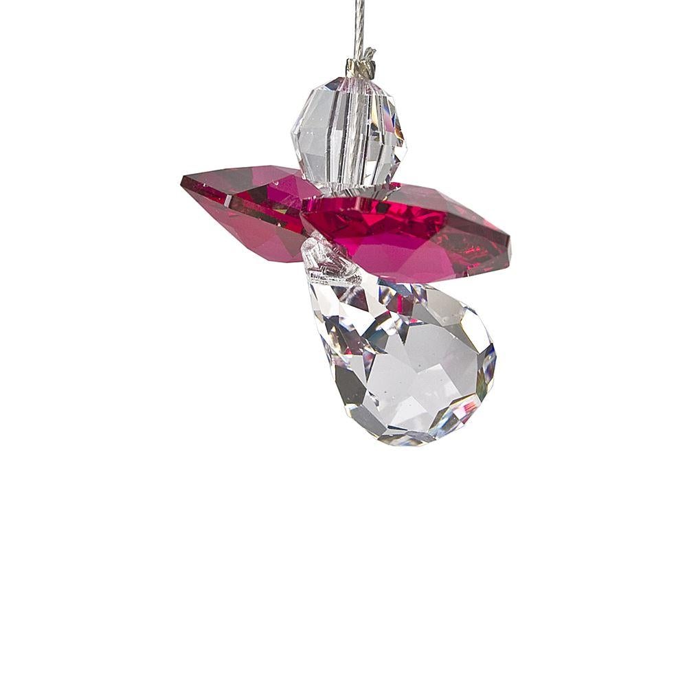 G190. Crystal Guardian Angel - 12 Colors - Premium Gifts from Woodstock Percussions - Just $14.95! Shop now at Choices Books & Gifts