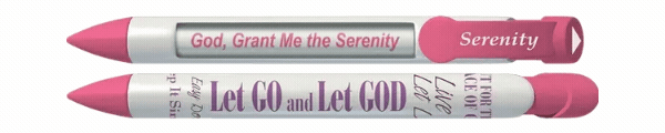 Pen: Serenity Prayer Recovery Pen - Choices Books & Gifts