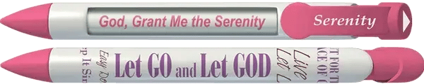 G091. Pen: Serenity Prayer Recovery Pen