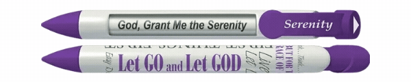 Pen: Serenity Prayer Recovery Pen - Choices Books & Gifts