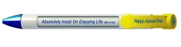 Pen: Happy Joyous Free Recovery Pen - Choices Books & Gifts