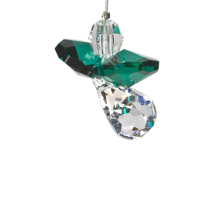 G190. Crystal Guardian Angel - 12 Colors - Premium Gifts from Woodstock Percussions - Just $14.95! Shop now at Choices Books & Gifts