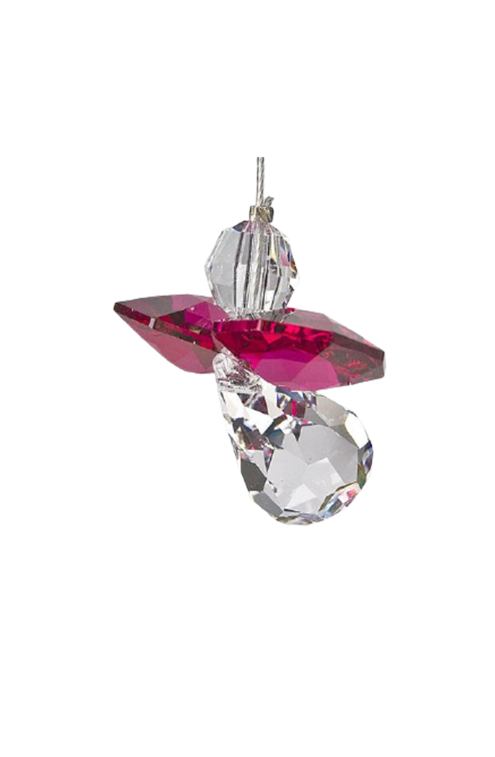 G190. Crystal Guardian Angel - 12 Colors - Premium Gifts from Woodstock Percussions - Just $14.95! Shop now at Choices Books & Gifts