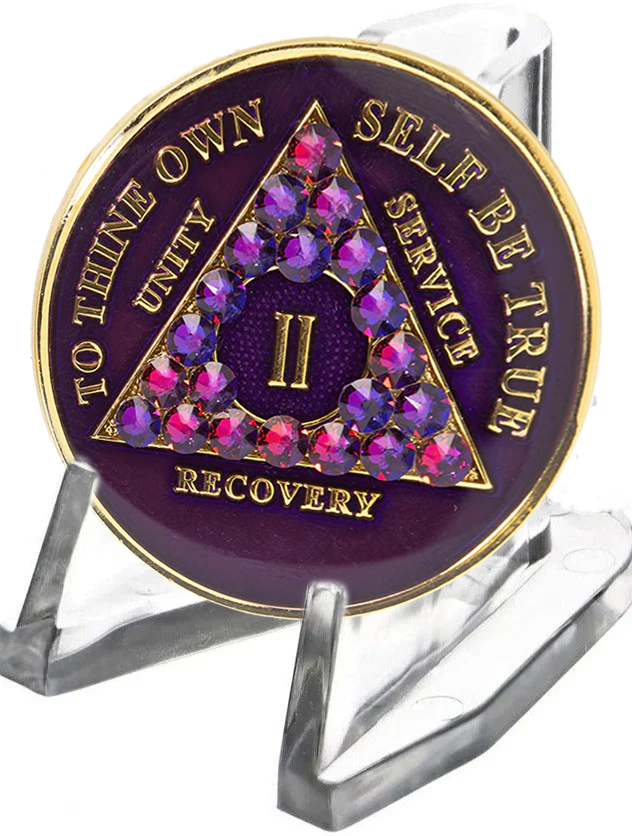 G104. Stand Medallion Holder. Coin Stand Easel