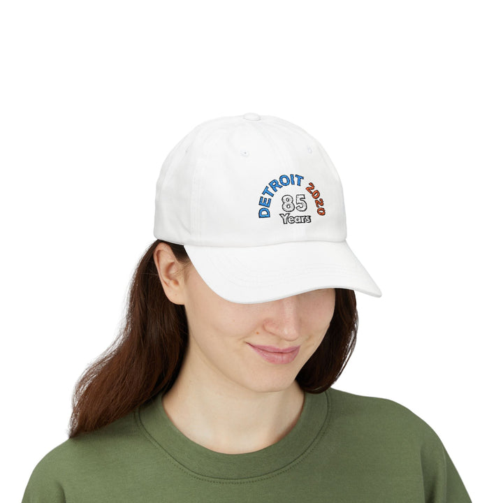 G125. Detroit Hat, Embroidered, Multiple HColors.