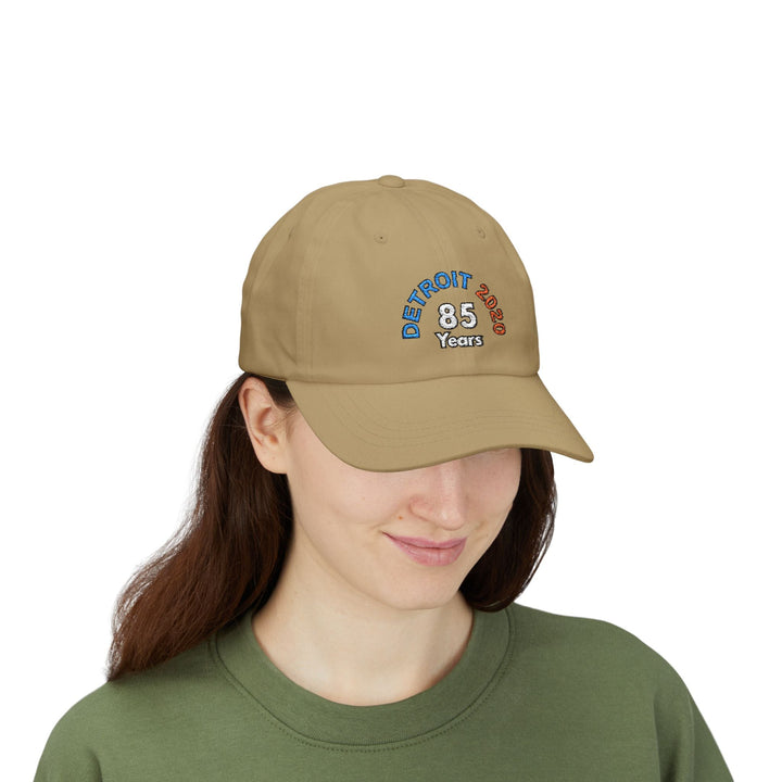G125. Detroit Hat, Embroidered, Multiple HColors.