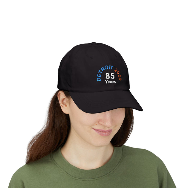 G125. Detroit Hat, Embroidered, Multiple HColors.