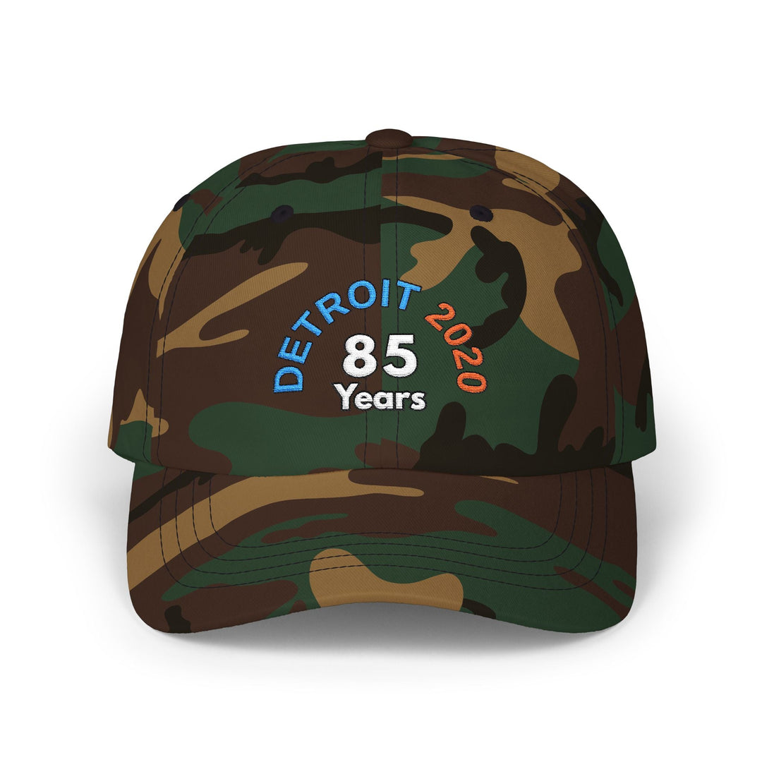 G125. Detroit Hat, Embroidered, Multiple HColors.
