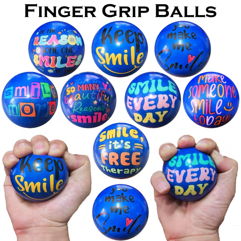 Stress Inspirational Sponge Balls – 2.48" Ball - Choices Books & Gifts