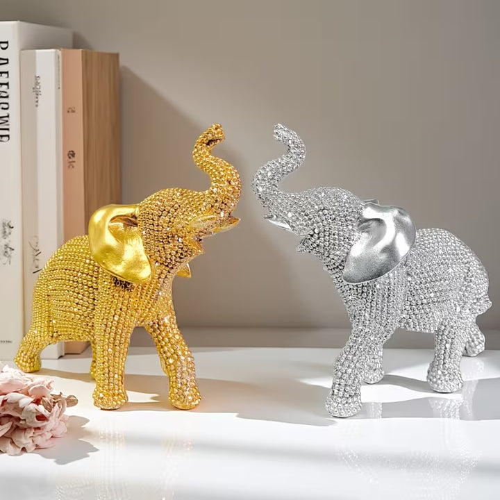Elephant Shiny Mini Elephant - SILVER - Choices Books & Gifts