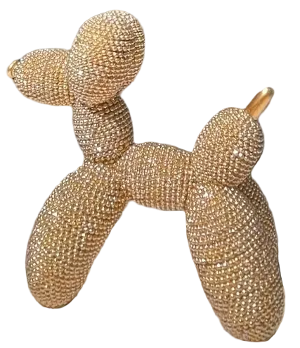 Gold Balloon Dog - Gold - Choices Books & Gifts