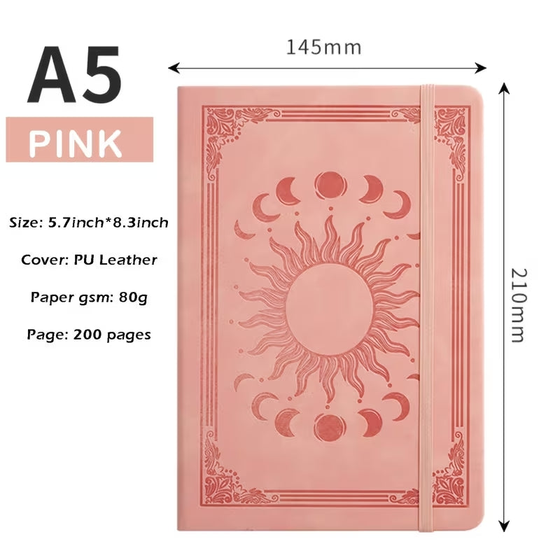 Journal - Sun. Pink, Green, Blue, Brown - Choices Books & Gifts
