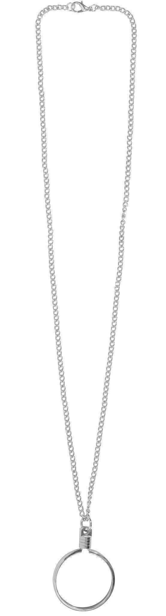 AG51. Medallion Holder Necklace: Silver, 24 or 30 inch. - Premium Jewelry from Choices - Just $10.95! Shop now at Choices Books & Gifts