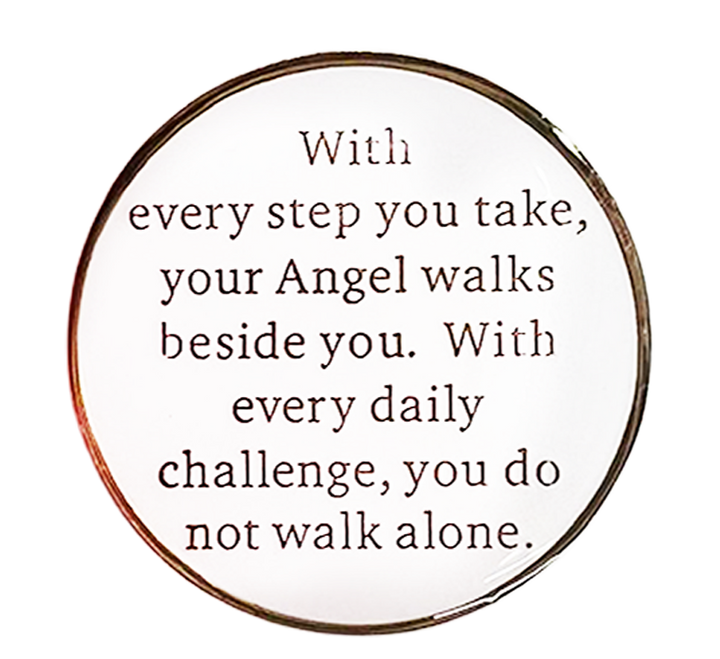 Guardian Angel White Coin - Recovery Medallion from Choices Books & Gifts