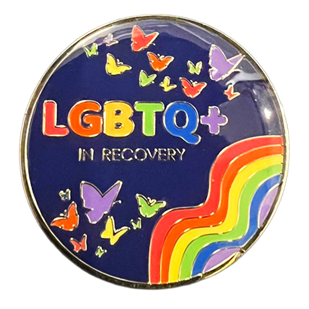 LGBT Coin V2 - Recovery Medallion from Choices Books & Gifts