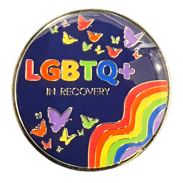 LGBT Coin V2 - Recovery Medallion from Choices Books & Gifts