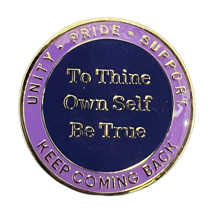 LGBT Coin V2 - Recovery Medallion from Choices Books & Gifts