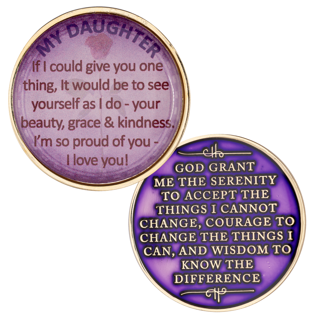 My Daughter Recovery Medallion - Recovery Medallion from Choices Books & Gifts