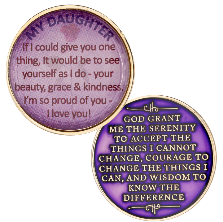 My Daughter Recovery Medallion - Recovery Medallion from Choices Books & Gifts