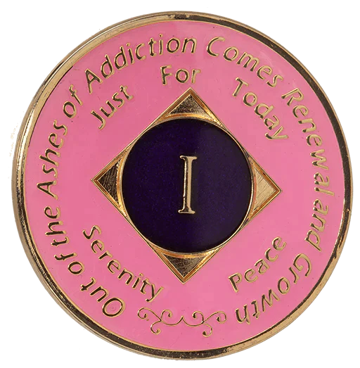 #N16. NA Medallion Pink Coin (1-40) - Premium Medallions from Choices - Just $13.95! Shop now at Choices Books & Gifts
