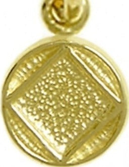 N25. NA Pendant, 14 kt Gold. - Premium Jewelry from 12 Step Gold by Jonathan Friedman - Just $60! Shop now at Choices Books & Gifts
