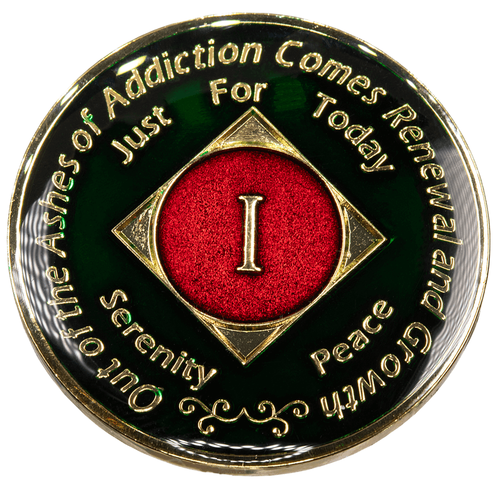 #N33. NA Medallion Black/Red Coin (1-45) - Premium Medallions from Choices - Just $13.95! Shop now at Choices Books & Gifts
