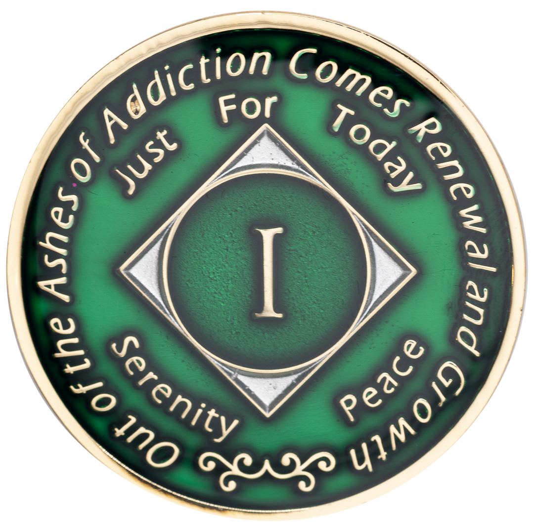 #N43. NA Green Silver Coin (1-40)