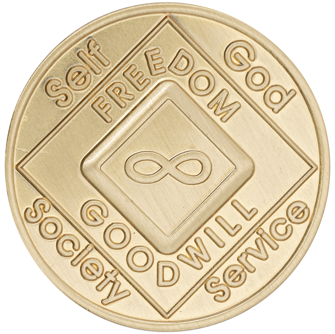#N54. NA Chip ETERNITY Infinity Bronze NA Coin