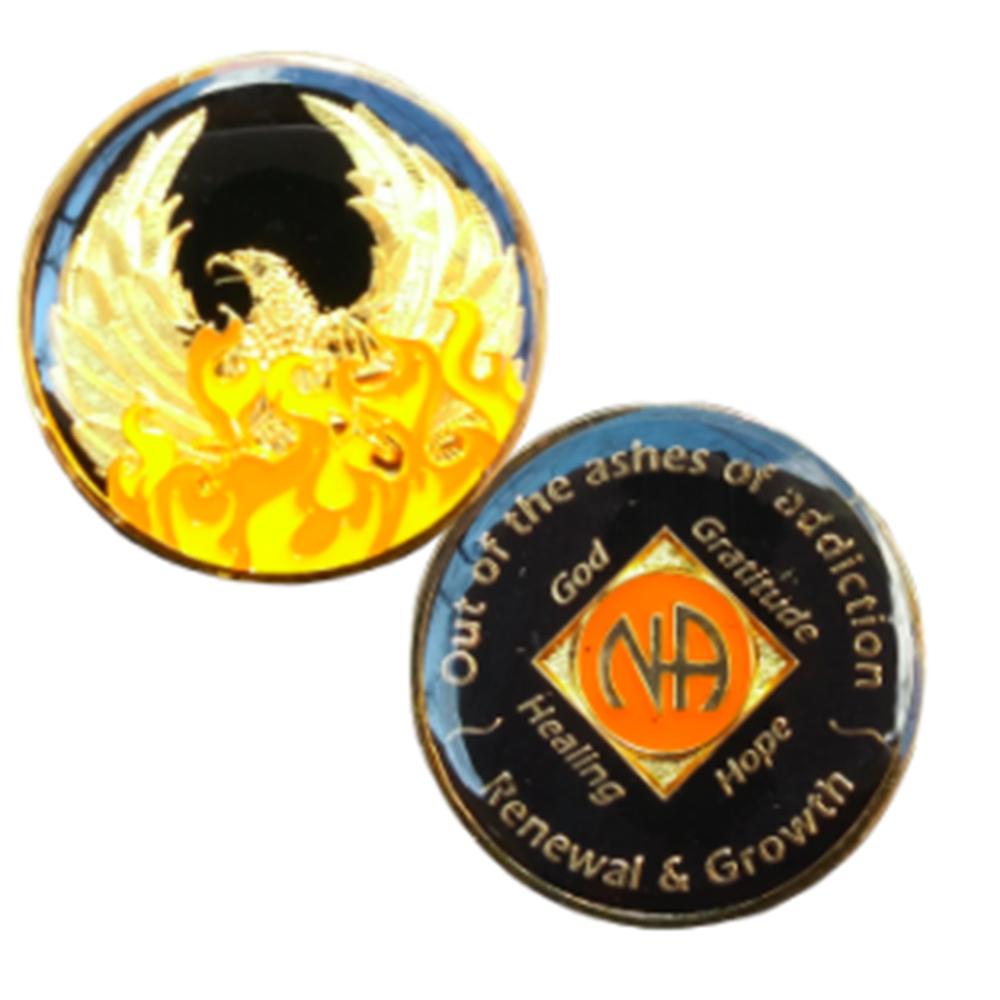 NA Ashes Coin with or with/without NA Symbol - Recovery Medallion from Choices Books & Gifts