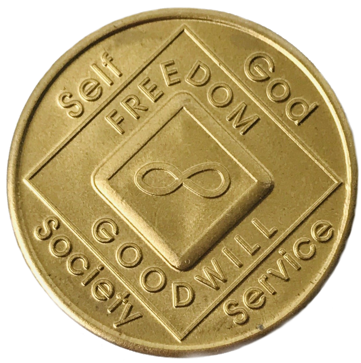 ETERNITY Infinity Bronze NA Coin - Recovery Medallion from Choices Books & Gifts