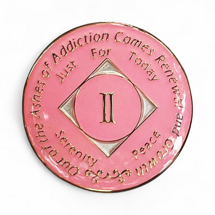 NA Coin, Pink NA Medallion (Yrs 1-45) - #N16