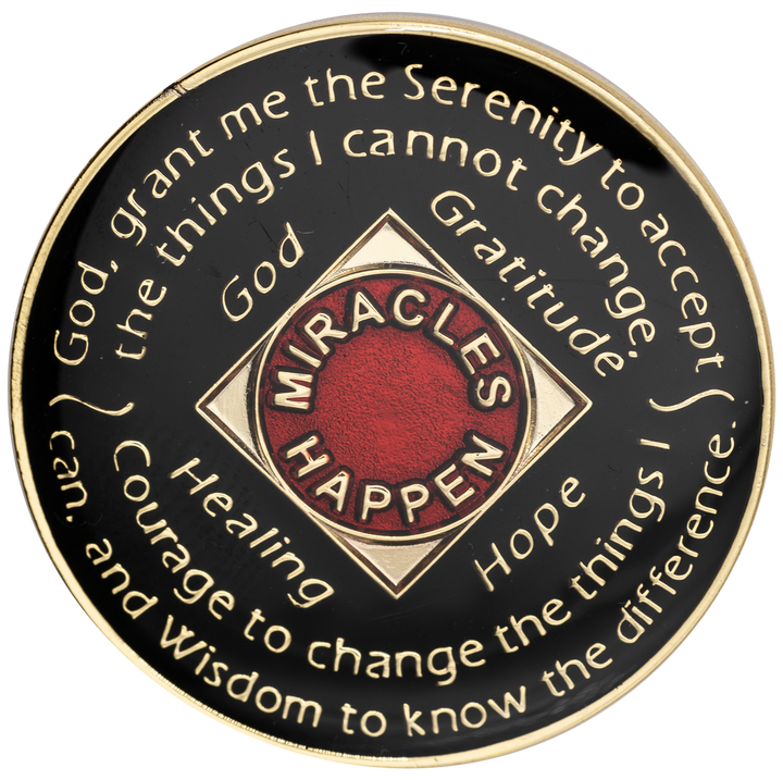Red NA Medallion - Recovery Medallion from Choices Books & Gifts