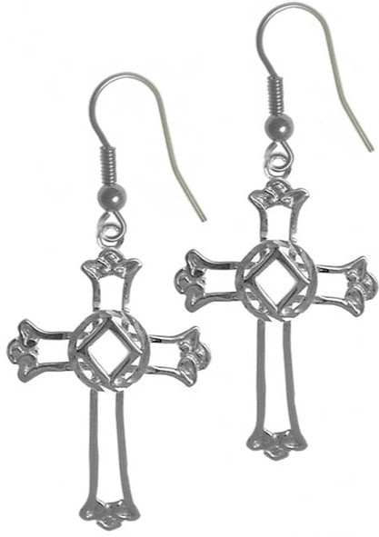 NSE2201.  NA Symbol. Sterling Silver. - Premium Jewelry from 12 Step Gold by Jonathan Friedman - Just $30! Shop now at Choices Books & Gifts