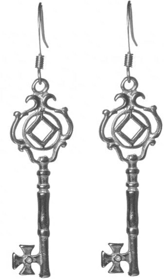 NSE22. NA Symbol IStyle Key. Sterling Silver. - Premium Jewelry from 12 Step Gold by Jonathan Friedman - Just $50! Shop now at Choices Books & Gifts
