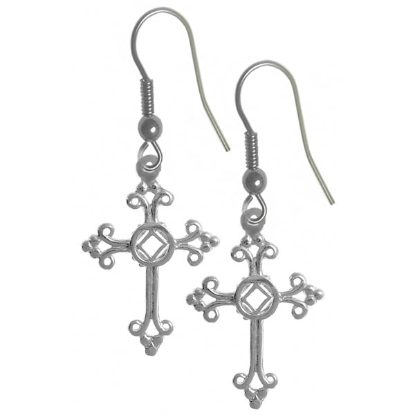 NSE2316. NA Symbol. Sterling Silver. - Premium Jewelry from 12 Step Gold by Jonathan Friedman - Just $22.50! Shop now at Choices Books & Gifts