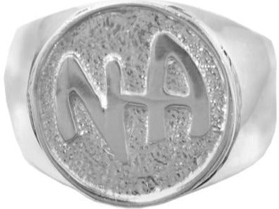 NSR03. NA Ring, Sterling Silver. - Premium Jewelry from 12 Step Gold by Jonathan Friedman - Just $45! Shop now at Choices Books & Gifts
