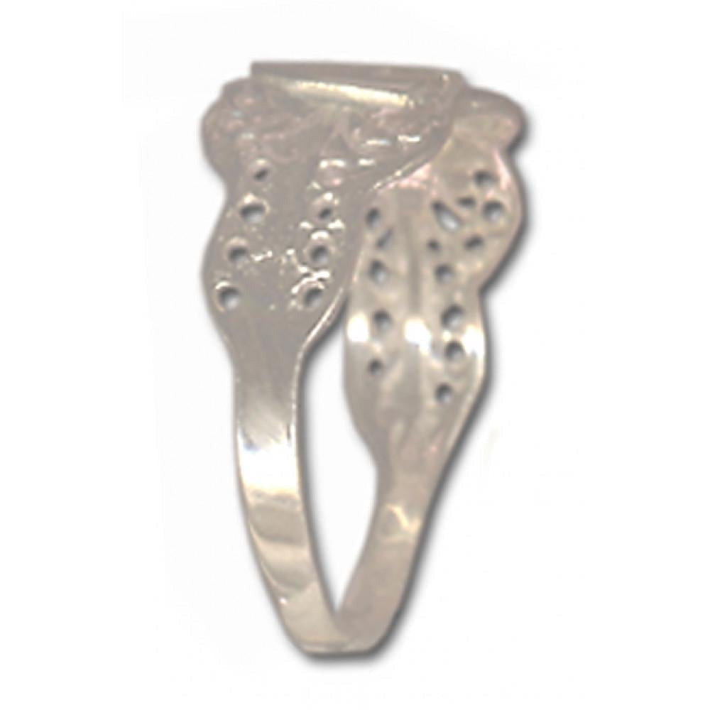 NSR08. NA Initials Ring, Sterling Silver. - Premium Jewelry from 12 Step Gold by Jonathan Friedman - Just $49.95! Shop now at Choices Books & Gifts