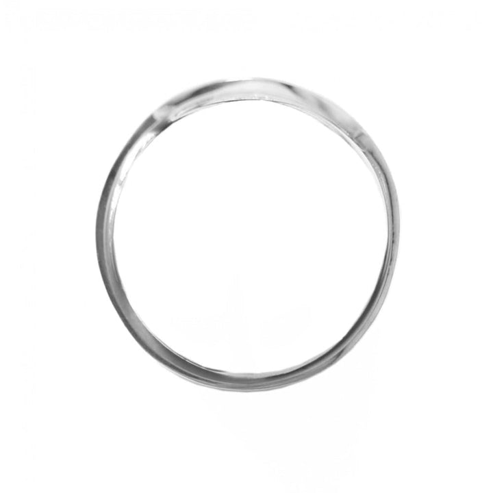 NSR10. NA Initial Ring, Sterling Silver. - Premium Jewelry from 12 Step Gold by Jonathan Friedman - Just $29.95! Shop now at Choices Books & Gifts