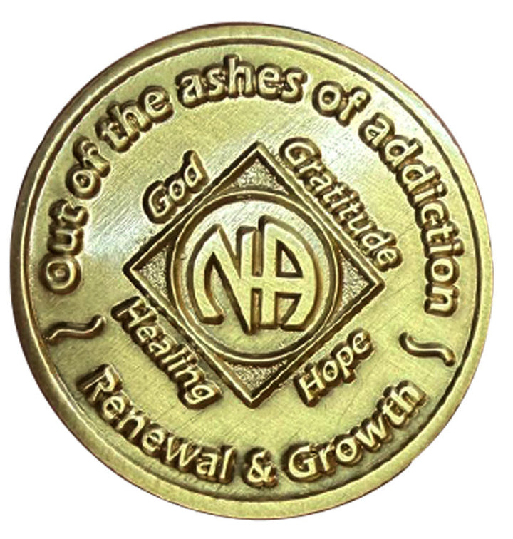 Narcotics Anonymous Bronze Medallion, Years 1-60 (#N56a)