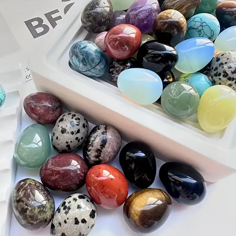 Natural Crystal Egg Stone - 1 Piece