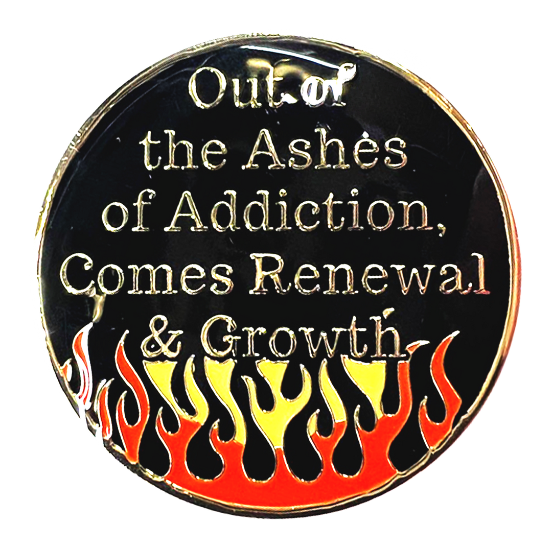 Ride Free Flame NA Coin - Recovery Medallion from Choices Books & Gifts