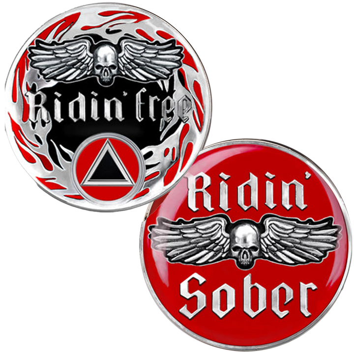 Ridin' Free NA Coin - Recovery Medallion from Choices Books & Gifts