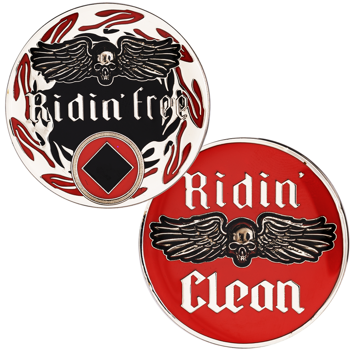 Ridin' Free NA Coin - Recovery Medallion from Choices Books & Gifts