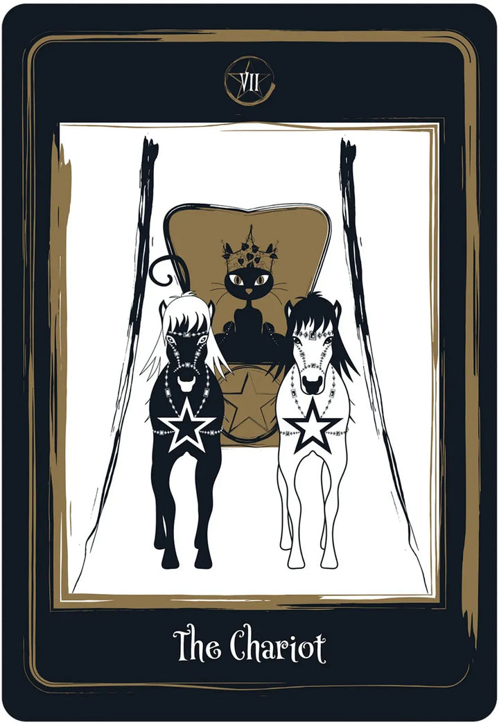 Tarot: Golden Black Cat Tarot
