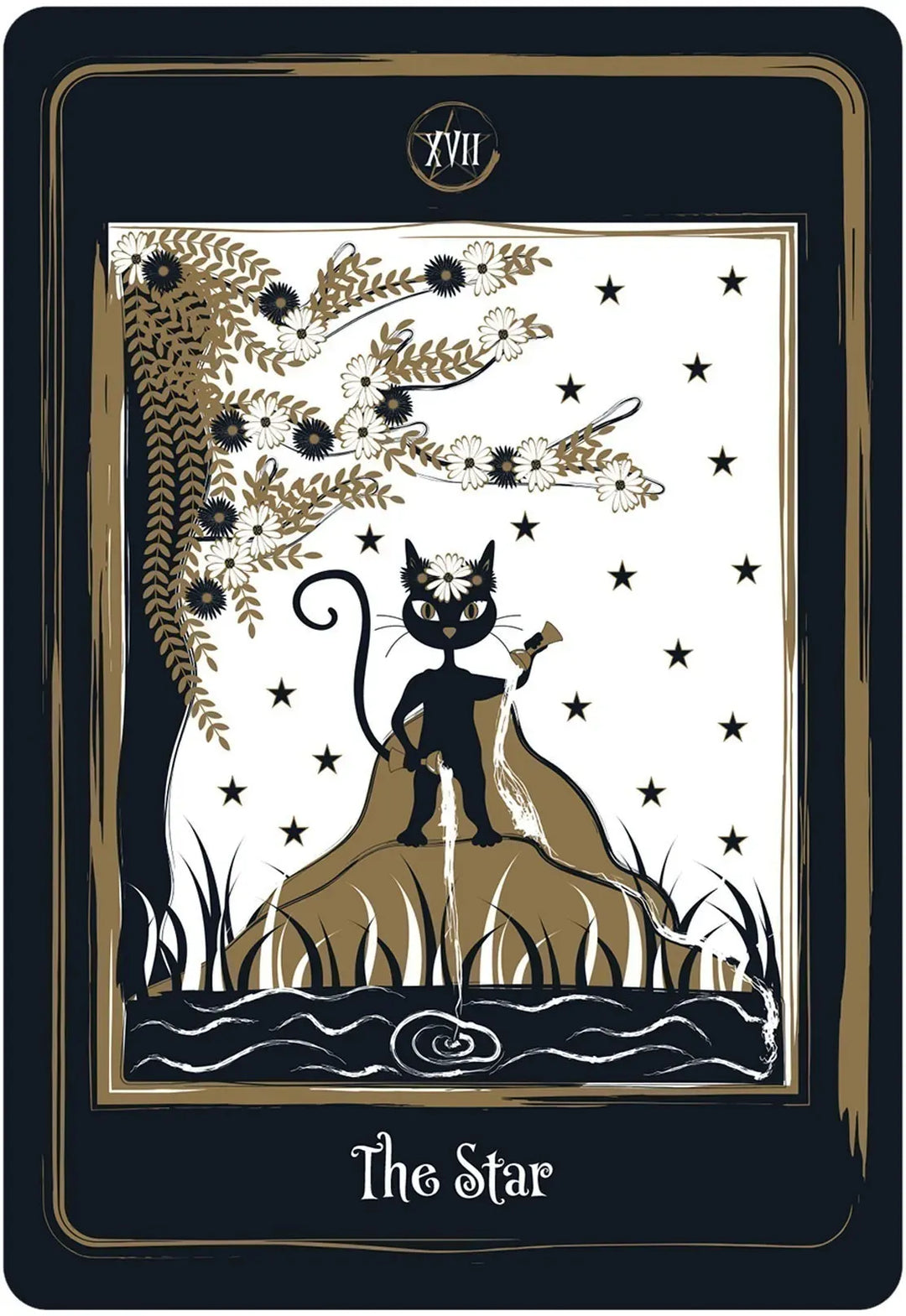 Tarot: Golden Black Cat Tarot