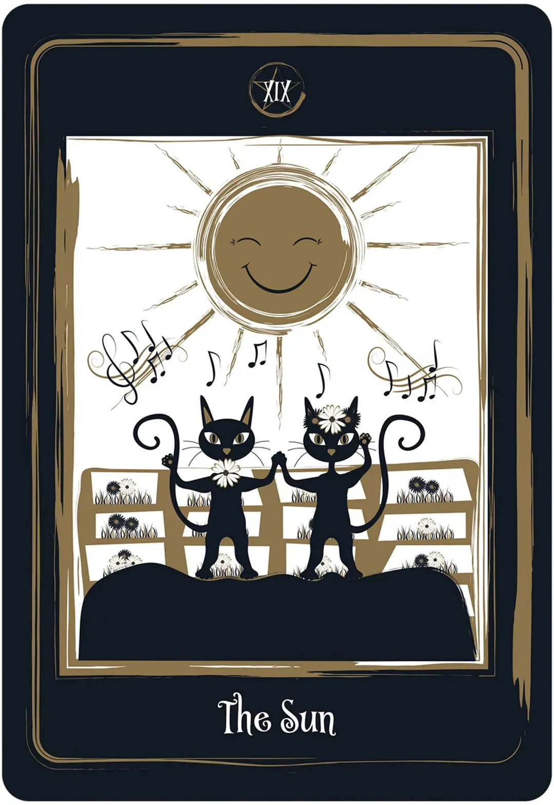 Tarot: Golden Black Cat Tarot