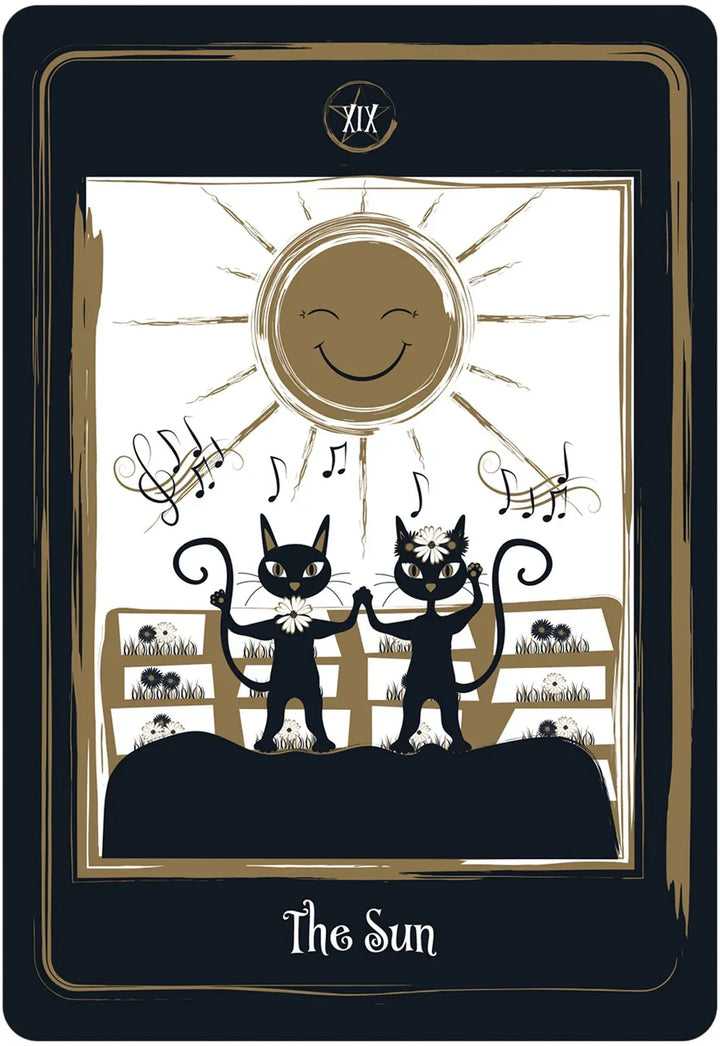 Tarot: Golden Black Cat Tarot